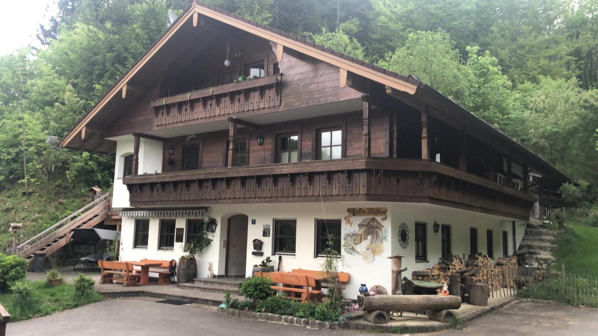 Ferienwohnung Doffenmuehle マルクトシェレンベルク エクステリア 写真